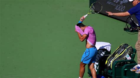 suspended tennis match